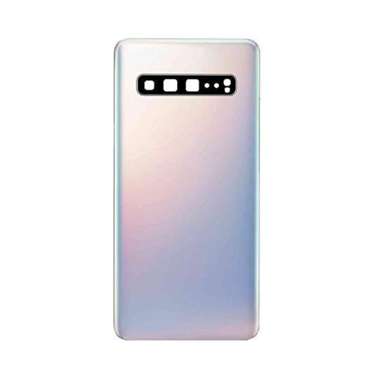 Back Cover+Camera Lens Samsung Galaxy S10 5G/G977 Crown Silver